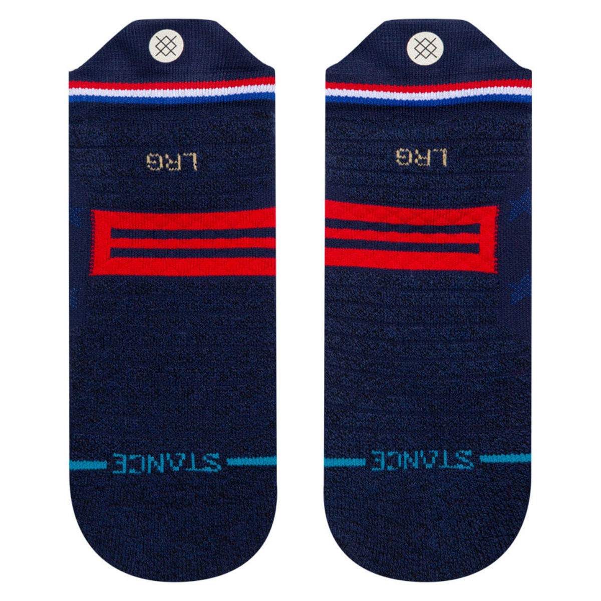Stance Independence Tab Running Sock - Navy M