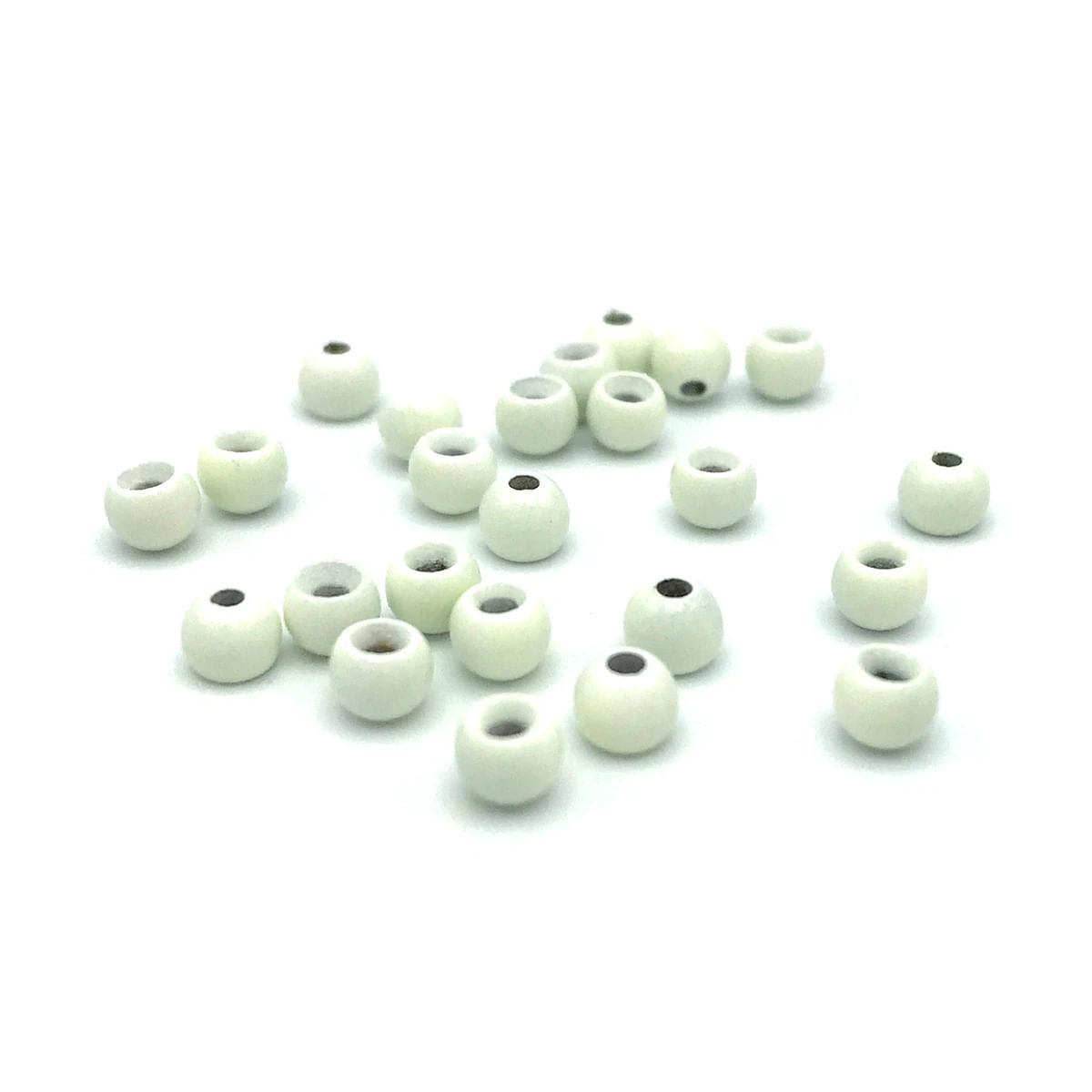 Hareline_SlottedTungstenBeads_White