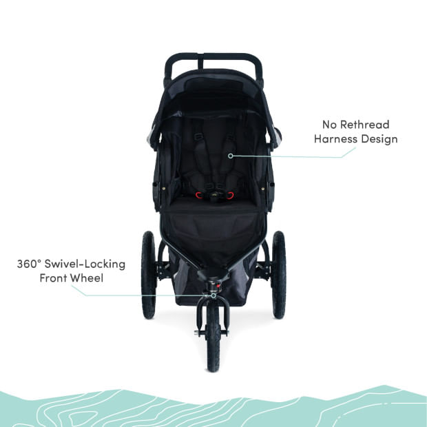 Bob 3 wheel stroller on sale