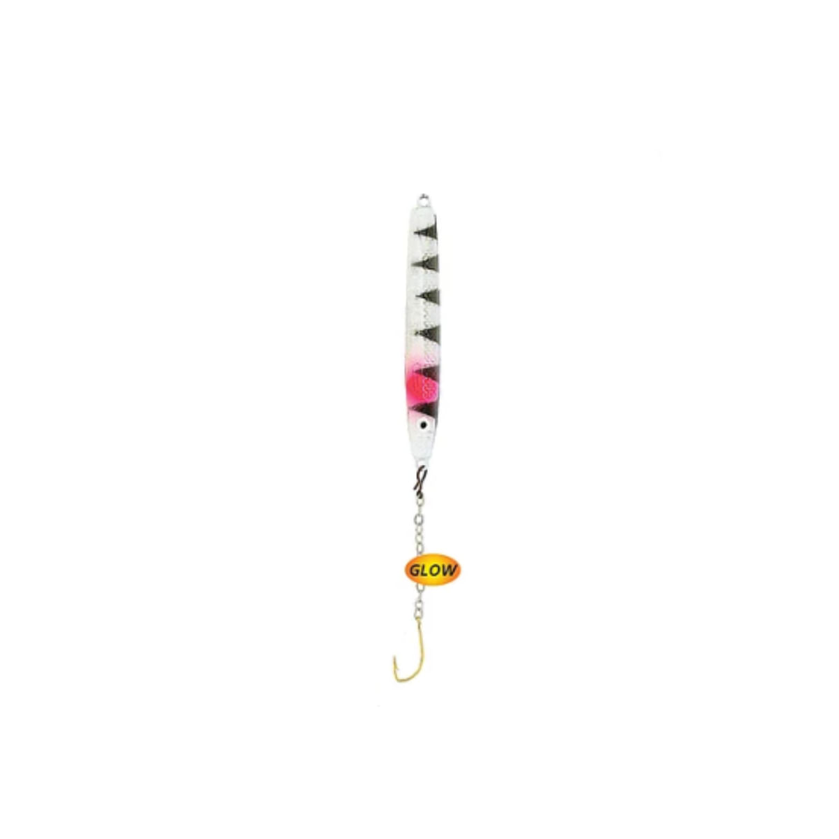 Nils USA Hali Sukkula Jig - Red, Yellow, Glow 3, 16 oz 1 1, 4 inch – image 2 of 2