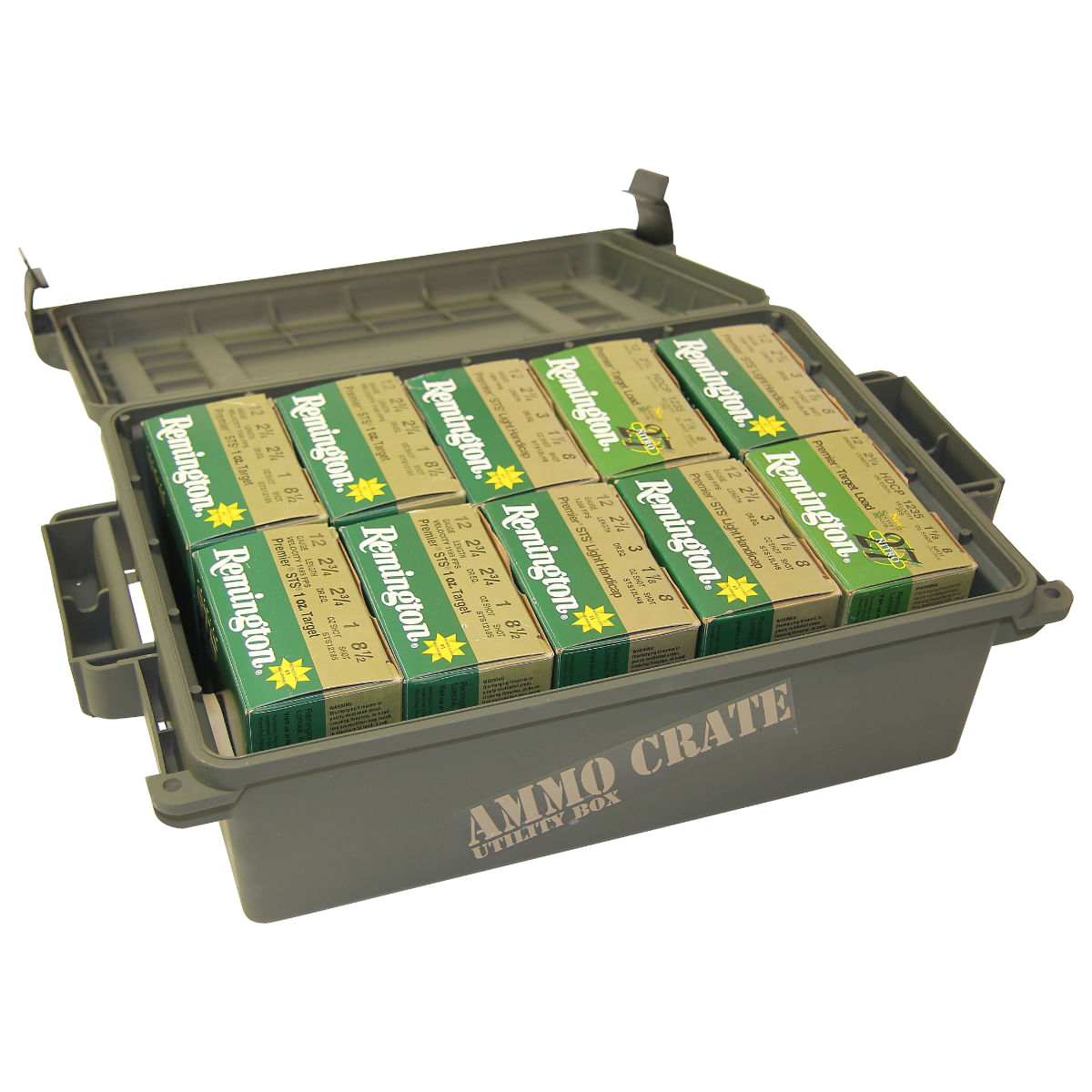MTM Case-Gard Ammo Crate Utility Box - ARMY GREEN