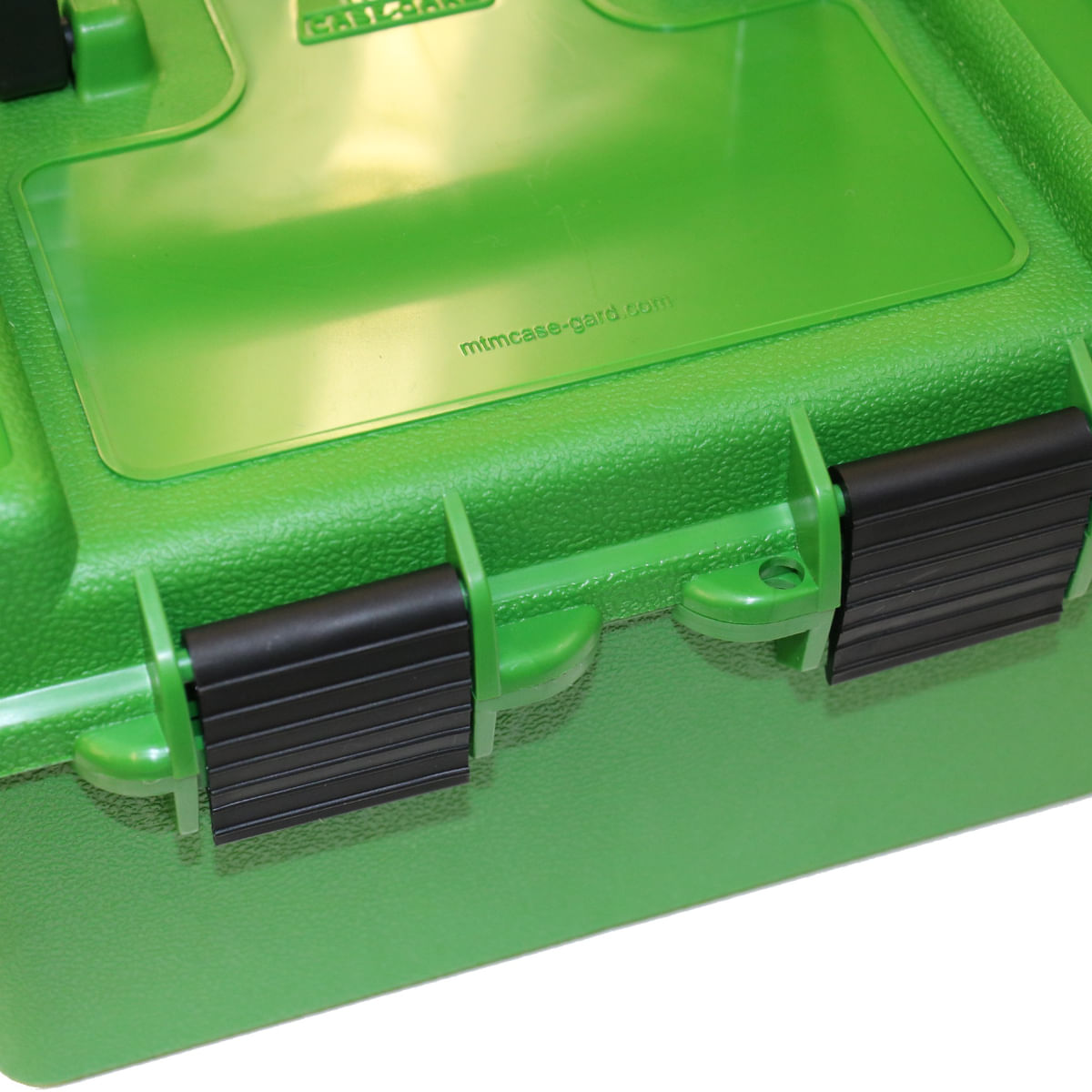 MTM Case-Gard Deluxe 22-250 Remington / 243 Winchester / 308 Winchester / 220 Swift Rifle Ammo Box 100 Rounds - GREEN 22-250 / 243 Win / 308 Win / 220 Swift