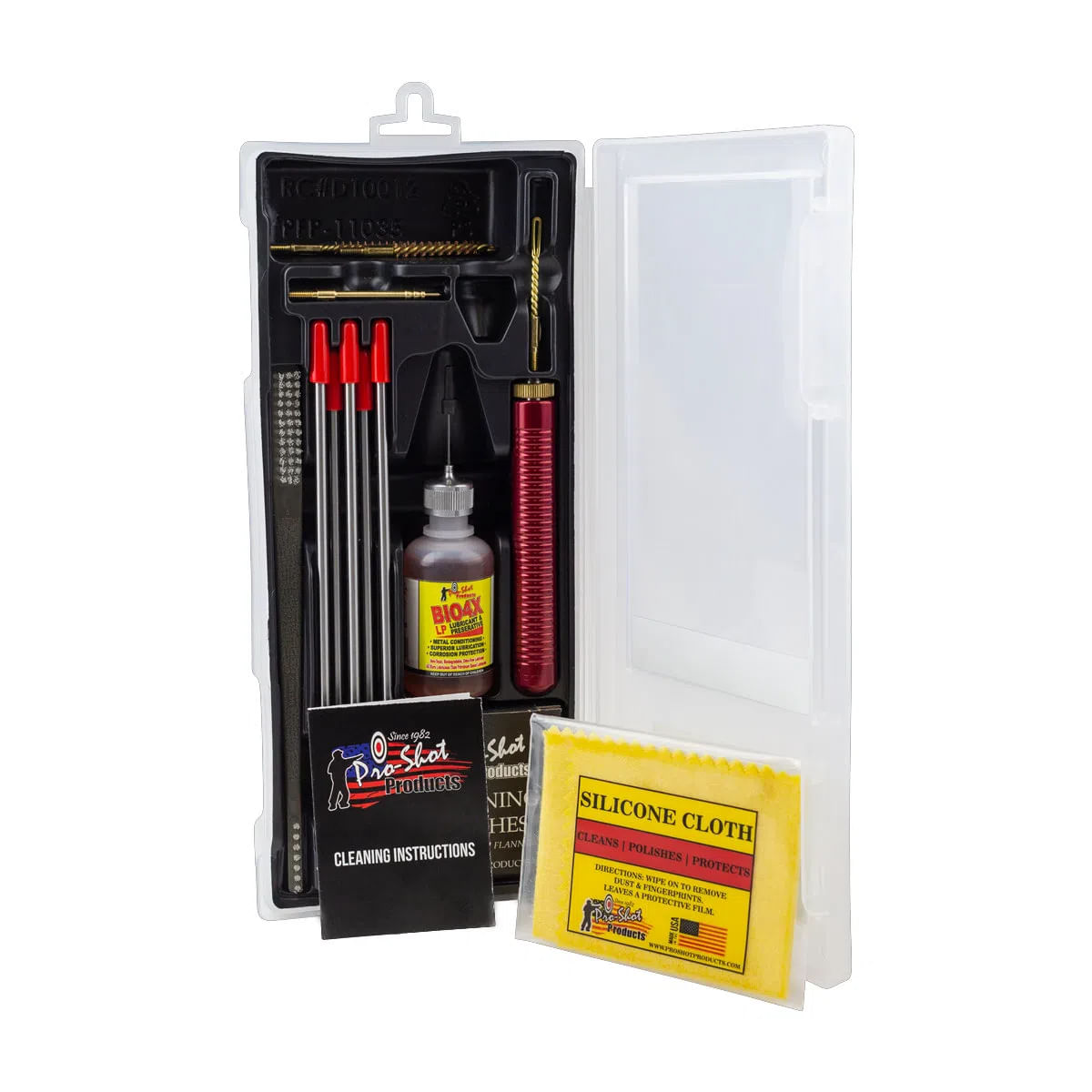 Pro-Shot Rifle and Pistol Cleaning Kit - Multi 17 Cal