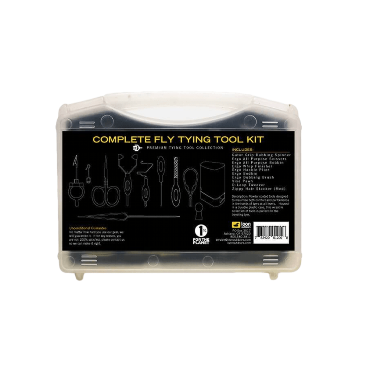 Complete Fly Binddraad Kit 200D Spoel met Handige Spoel Houder Complete Fly Binddraad Kit 200D Spoel met Handige Spoel Houder