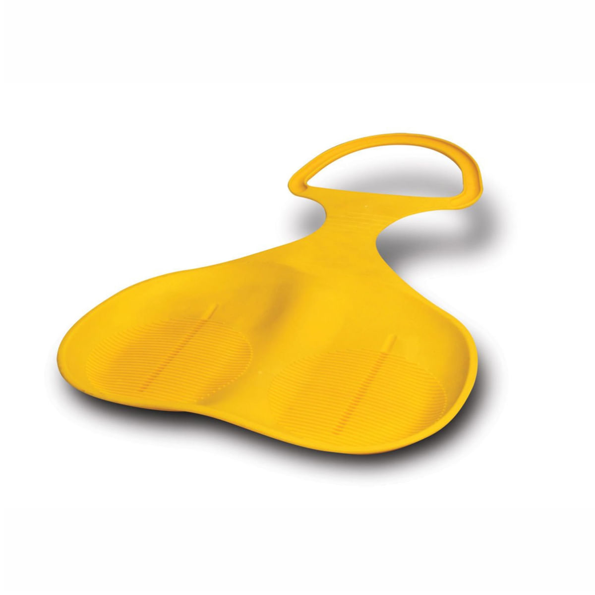 Airhead Lightweight Plastic Spoon Sled - Yellow