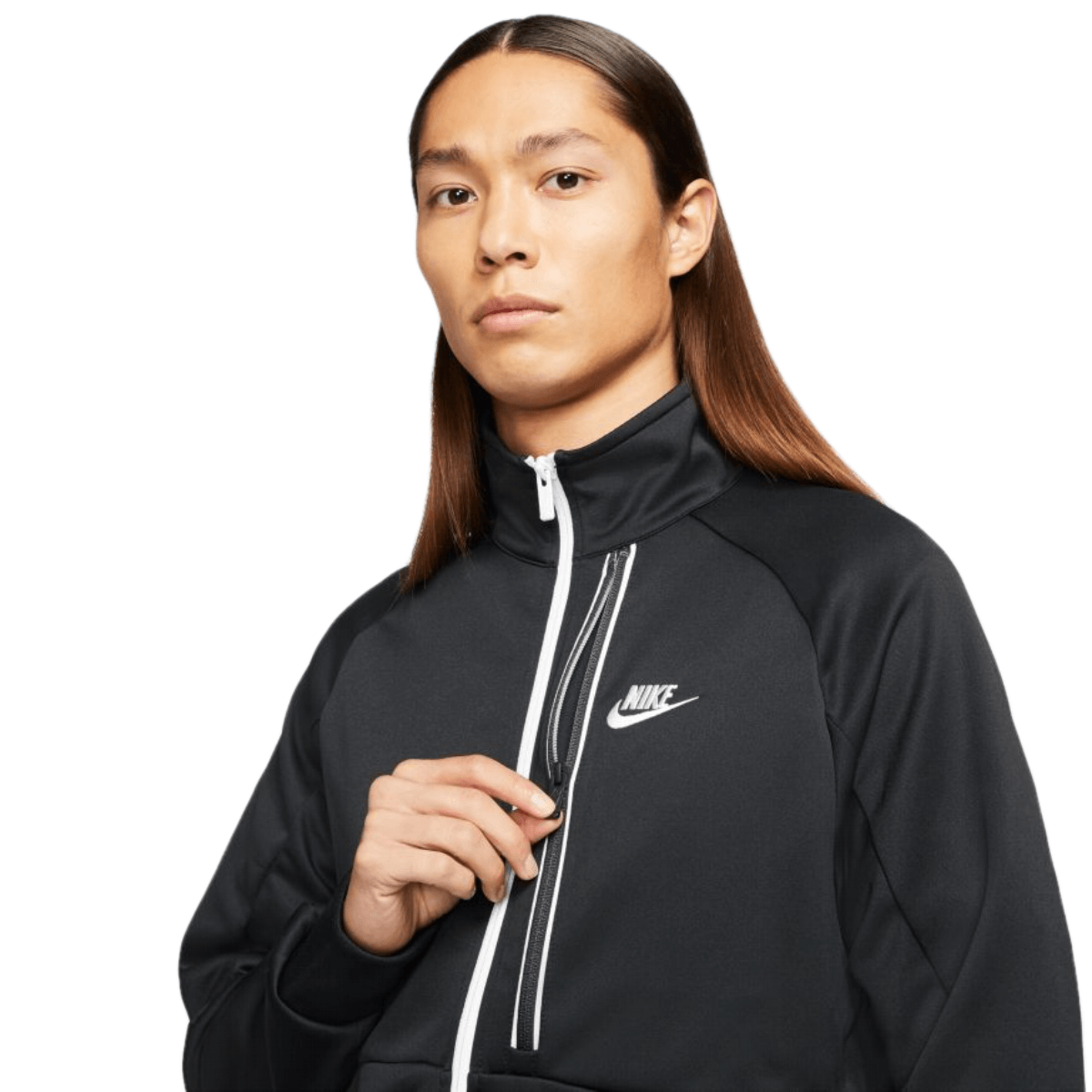 Nike tribute jacket black best sale