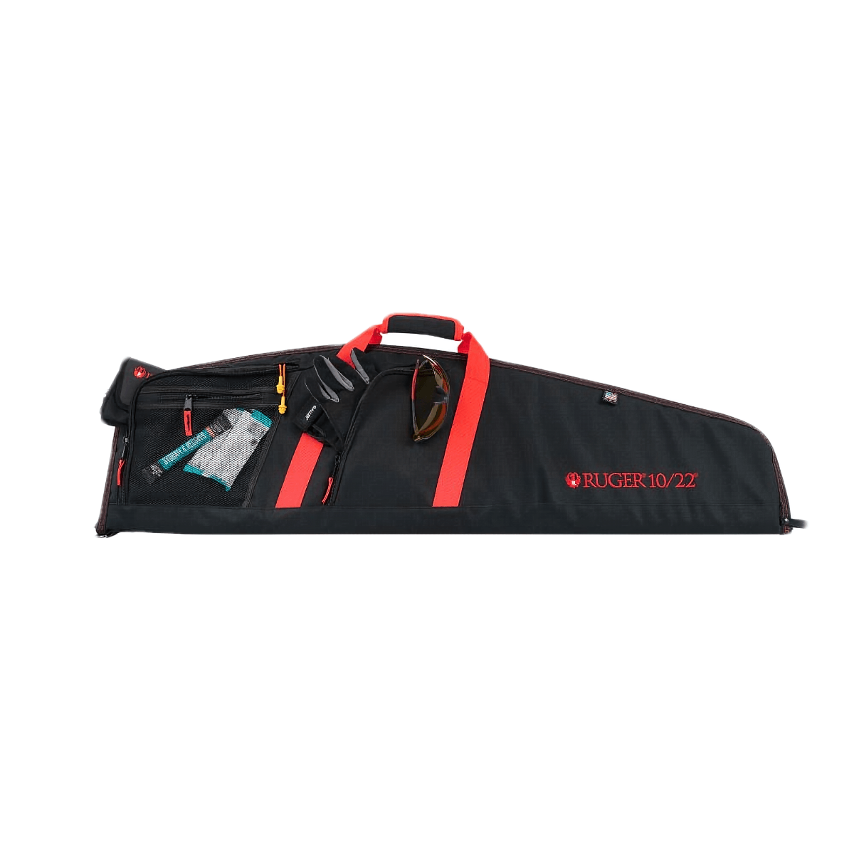Allen Ruger Flagstaff 10/22 Scoped Rifle Case - Black / Red 42"