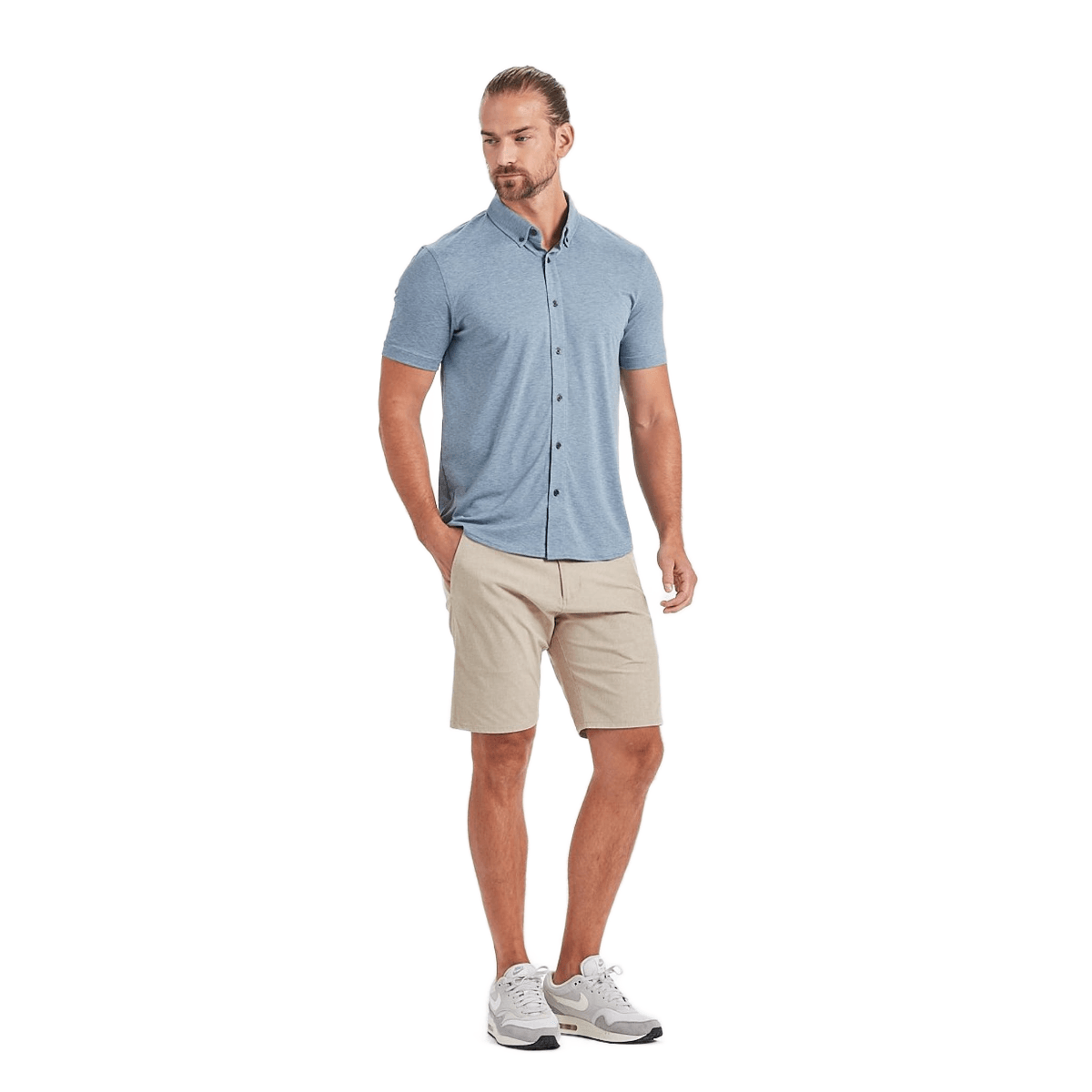 Vuori Aim Short - Men's - Khaki 30 8" Inseam