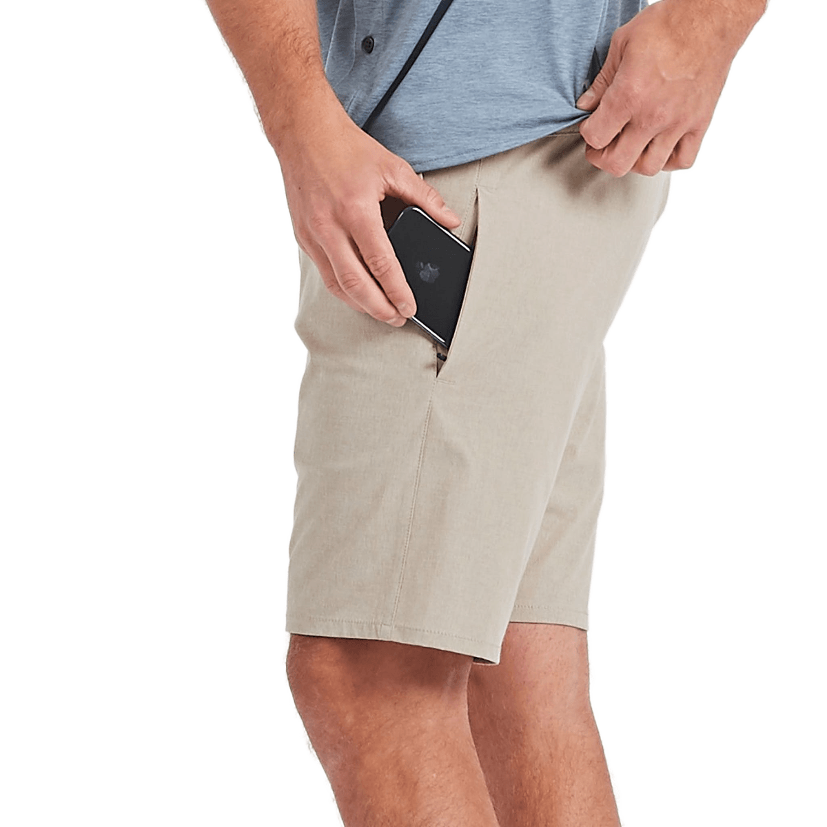 Vuori Aim Short - Men's - Khaki 30 8" Inseam